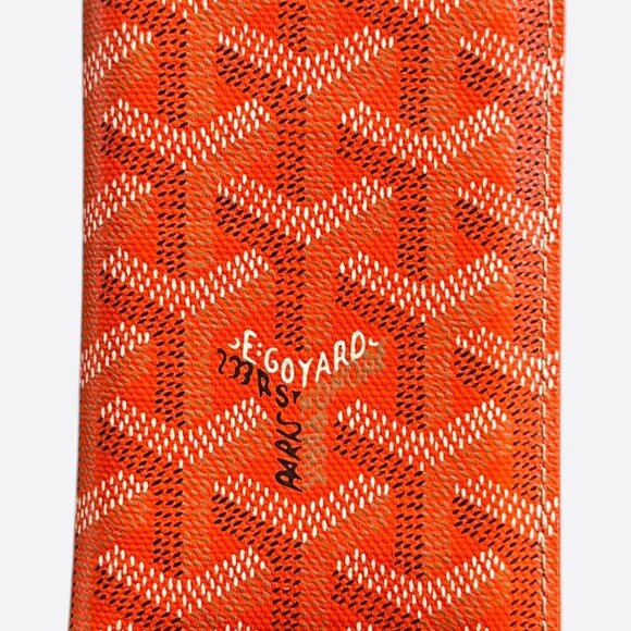 Goyard Orange Saint Pierre Card Holder - Picture 1 of 5